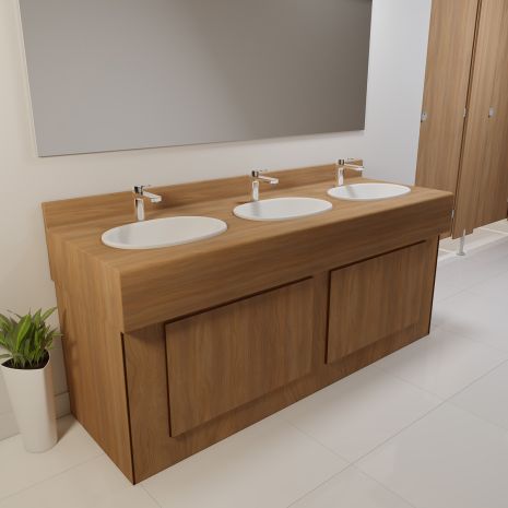 SGL Postformed Laminated Vanity Top (Inset Style)