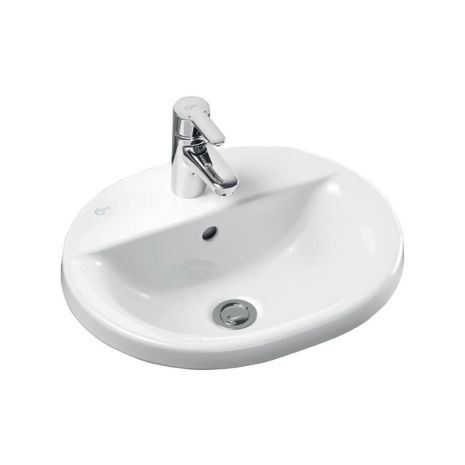 Ideal Standard Concept 55cm Oval Countertop Washbasin with One Taphole