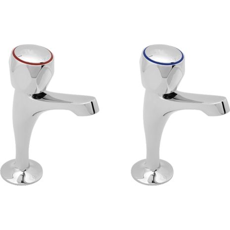 KWC DVS 13mm Twist Pillar Taps