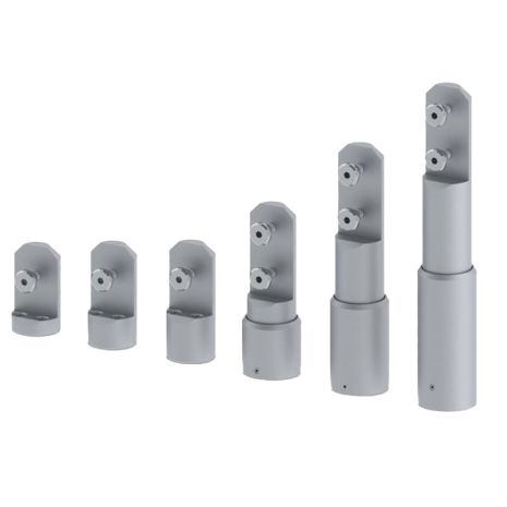 L6 Cubicle Legs and Partition Supports