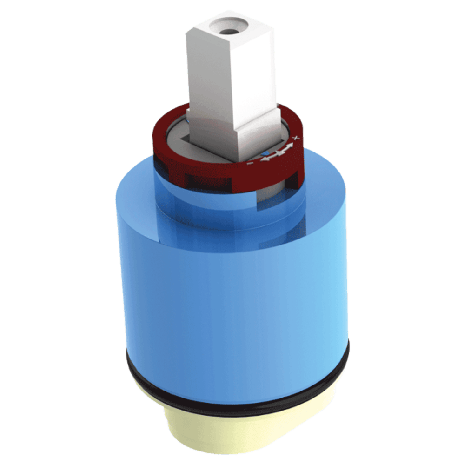 Delabie Ceramic Pressure Balancing EP Tap Cartridge (40mm) With Base Plate