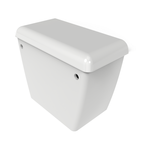 Fitzroy Of London Close Coupled Cistern For Box Rim Pan