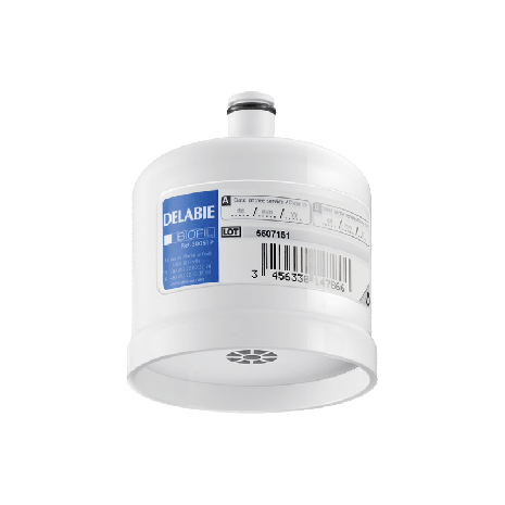 Delabie Non-Sterile Anti-bacterial BIOFIL Cartridge P Filter with Laminar Flow (Pack of 10) | Commercial Washrooms
