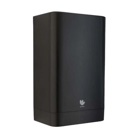 Dryflow Black Connect Plug and Play Low Noise Hand Dryer