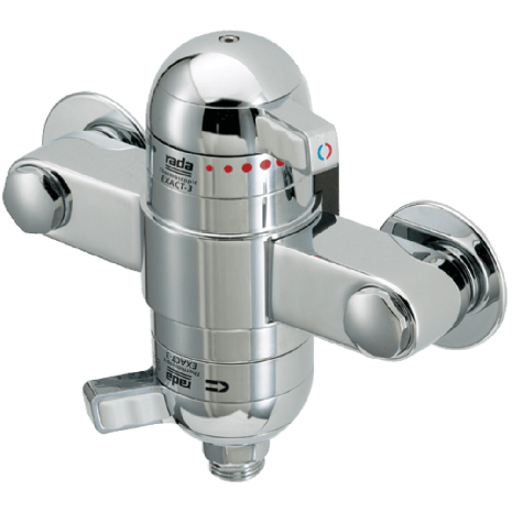 Rada Exact-3 Exposed Chrome Thermostatic Shower Control