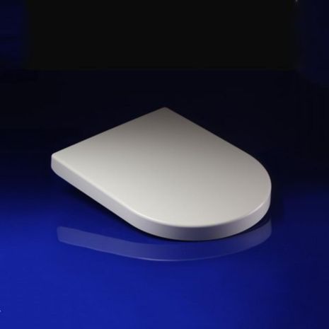 Rak-Resort Quick Release Soft Close Urea Seat for Rimless Pans