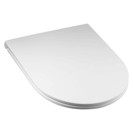 RAK-Resort Quick Release Sandwich Soft Close Urea Seat for Rimless Pans | Commercial Washrooms