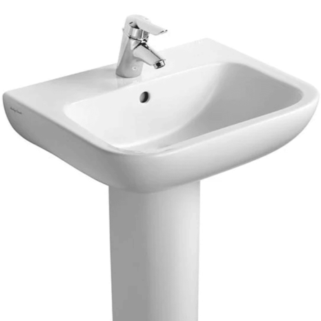 Ideal Standard Portman 21 Pedestal Wash Basin 55cm | Commercial Washrooms
