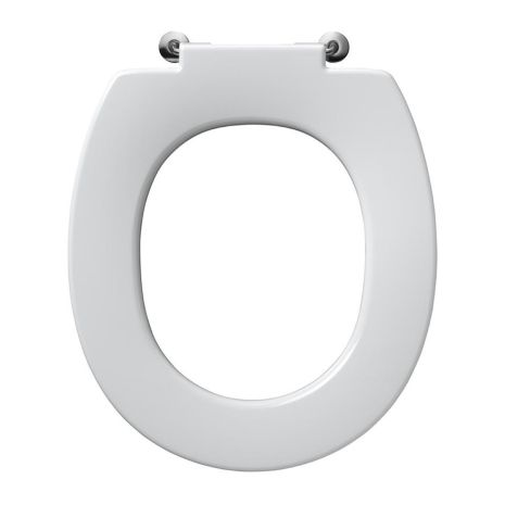 White Armitage Shanks Contour 21 Toilet Seat For 355mm High Pan (No Cover)