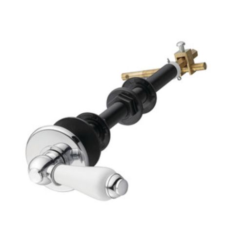 Chrome Plated Armitage Shanks Traditional Extended lever Flush