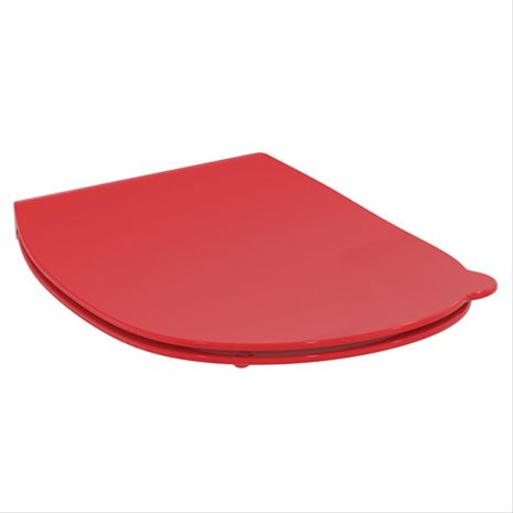 Red Armitage Shanks Contour 21 Splash Seat and Cover for 355mm Childrens Toilet, S4536GQ