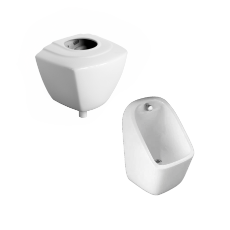 RAK Series 600 Exposed Urinal Bowl Pack | 