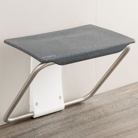 Granite Slim Fold Shower Seat for Wall Mounting