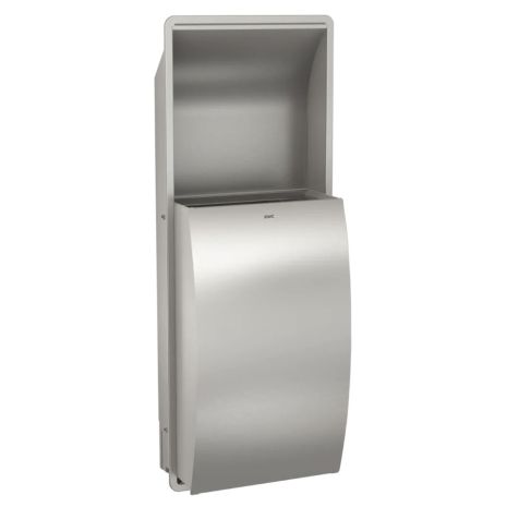 Stratos Recessed Wall Mounted Waste Bin