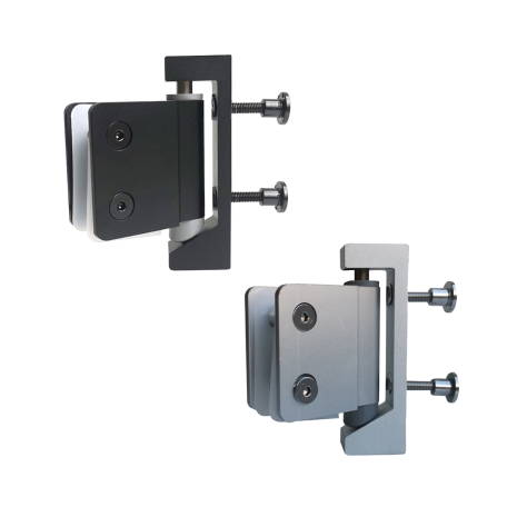Aluminium Toilet Cubicle Rise and Fall Pivot Hinge (Pair) (for 20mm Panels)