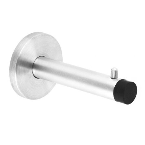 Cylindrical Coat Hook (90mm) - Satin Stainless Steel