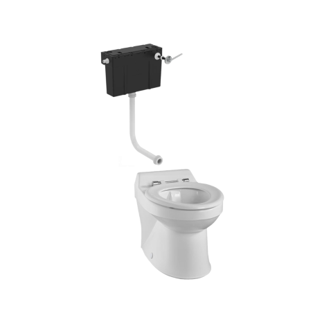 Twyford Sola Rimless Back To Wall School Toilet Pack