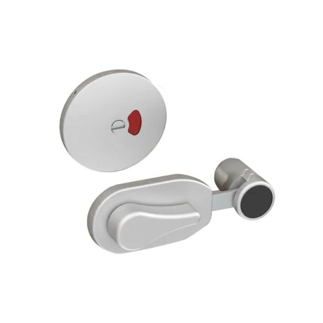 Thumb Turn Toilet Cubicle Indicator Bolt & Lock