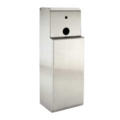 Brushed Stainless Steel 270ml Air Freshener Housing Unit | Commercial Washrooms