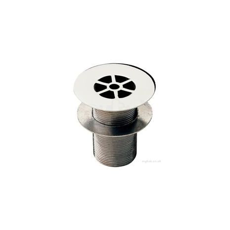 Wirquin 1 1/2" Long Grid Basin Waste - Unslotted for Basins with no Overflow