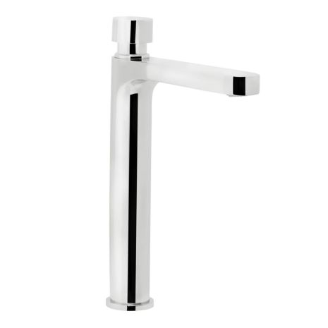 Bristan Tall Timed Flow Pillar Tap with Soft-Touch Mechanism
