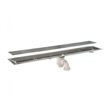 Aco Shower Channel System for Flexible Vinyl Sheet Floor (40mm Outlet) - Various Lengths