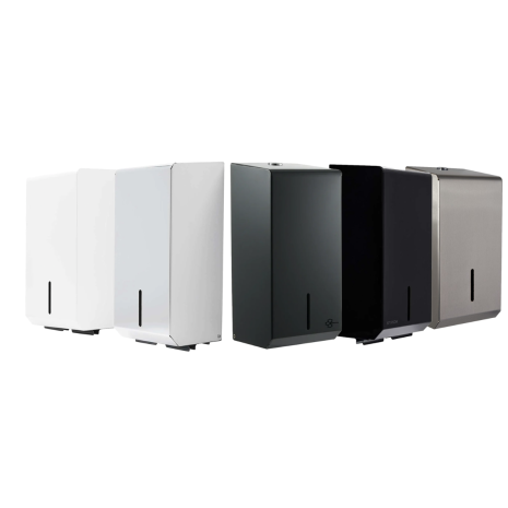 Metal Multiflat Toilet Tissue Dispenser (Various Finishes)