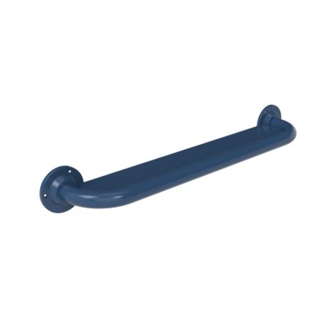 NymaCARE Anti-Ligature Stainless Steel Grab Rail 600mm - Dark Blue | Commercial Washrooms
