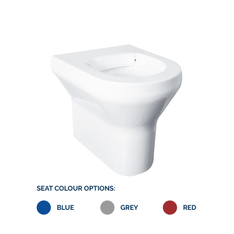 Delabie DVS Back to Wall Vandal Resistant Composite Toilet