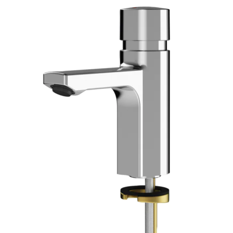 Delabie DVS F5S Self-Closing Pillar Tap without Temperature Control, F5SV1001