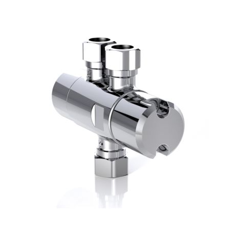 Inta Anti-Legionella Polished 15mm TMV with Built in Diverter for Sterilisation