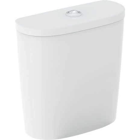 Twyford Alcona Close Coupled Toilet Cistern, Push Button, BSIO, 4/2.6L AR2346WH