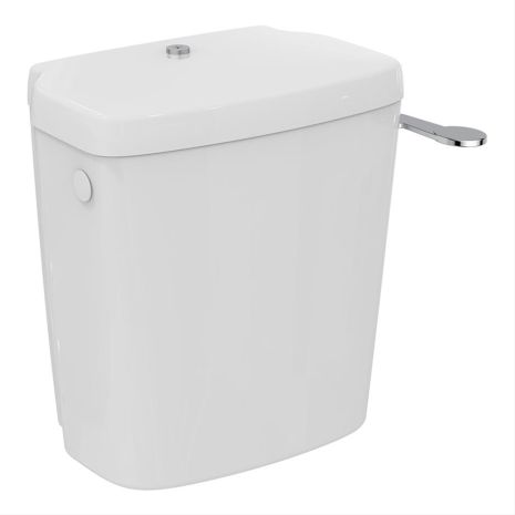 Single Flush 6 Litre Cistern with Spatula Lever For Armitage Shanks Sandringham 21 Close Coupled Toilet | Commercial Washrooms