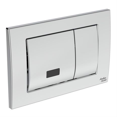 Chrome Armitage Shanks Septa Pro E1 Infrared and Manual Dual Flushplate