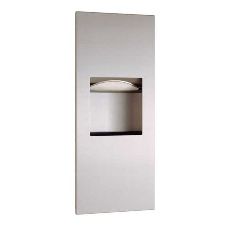 Bobrick TrimLine Paper Towel Dispenser and Waste Bin | Commercial Washrooms
