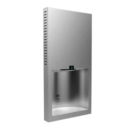 Bobrick Slim Recessed Stainless Steel Hand Dryer