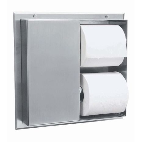 Bobrick Partition-mounted Multi-roll Toilet Tissue Dispenser