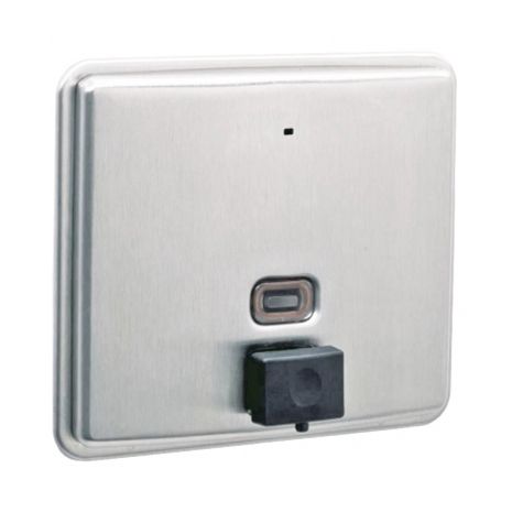 Bobrick ConturaSeries Recessed Wall Mounted Stainless Steel Soap Dispenser