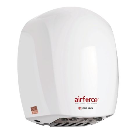 Airforce Warner Mk3 Hand Dryer - White | Commercial Washrooms