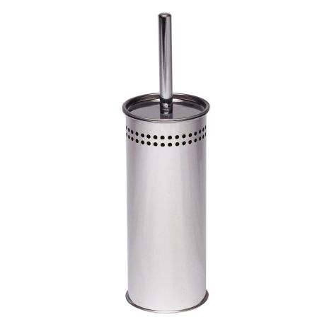 Dolphin Satin Stainless Steel Toilet Brush Set 
