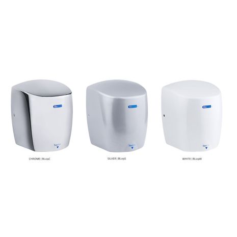Biodrier Bio-Lite High Speed Energy Efficient Dryer - Silver, White, Chrome