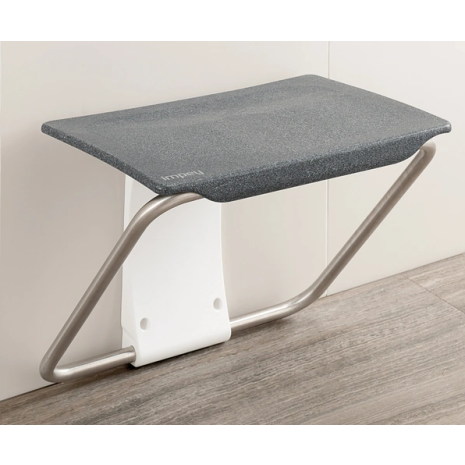 Granite Slim Fold Shower Seat for Wall Mounting