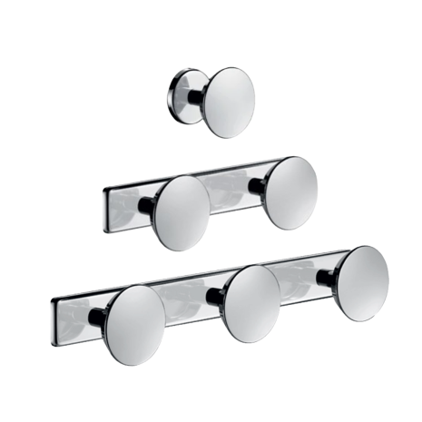 Delabie Polished Stainless Steel Round Coat Hook