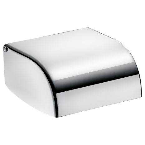 Delabie Stainless Steel Toilet Roll Holder With One Piece Cover