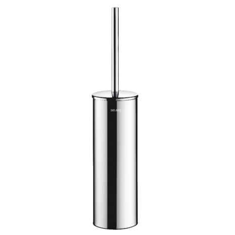 Delabie Wall Mounted Toilet Brush Set With Lid And Anti Theft Lock