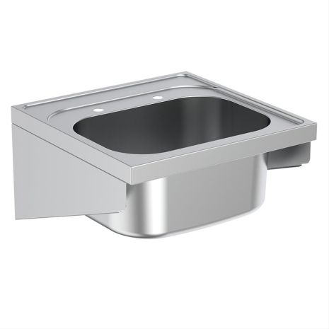 Doon Single Bowl 60 x 60cm 2 tap holes. SKU: S1274MY