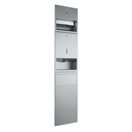 Dolphin Prestige Paper Towel, Waste Bin and Soap Combination Unit