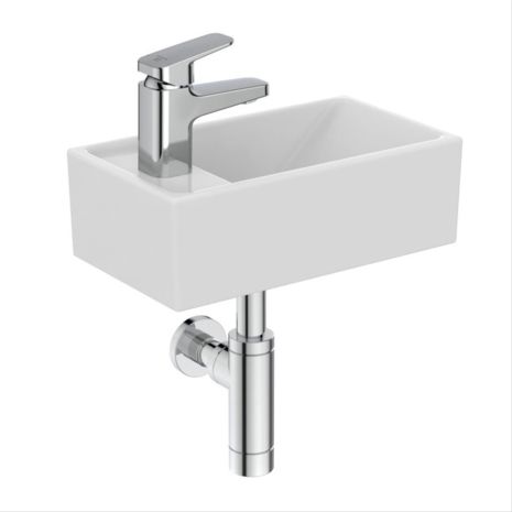 Ideal Standard i.life S 37cm Small Washbasin, 1 Side Taphole