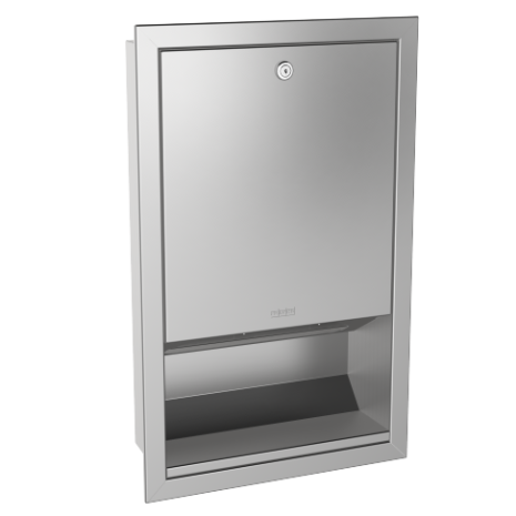 KWC DVS Stainless Steel Recessed Paper Towel Dispenser