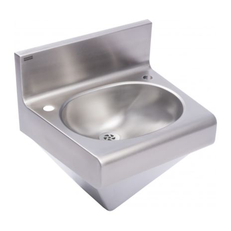 KWC DVS Anti Vandal Security Hand Wash Basin - 2 Tap Holes